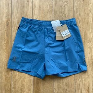 ON Mens Essential Short - Stellar Blue Sz M